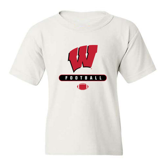 Wisconsin - NCAA Football : Owen Arnett - Sports Shersey Youth T-Shirt-0