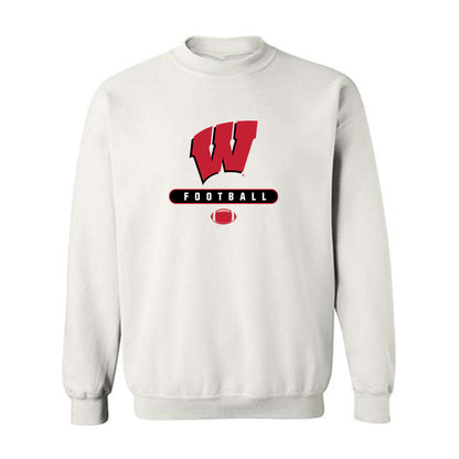Wisconsin - NCAA Football : Gavin Lahm - Sports Shersey Crewneck Sweatshirt-0