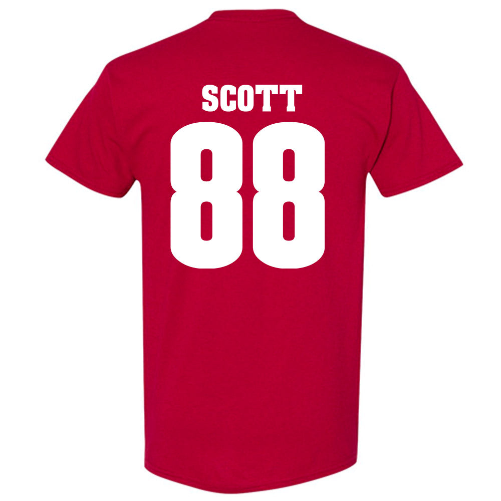 Wisconsin - NCAA Women's Volleyball : Kymora Scott - Sports Shersey T-Shirt-1