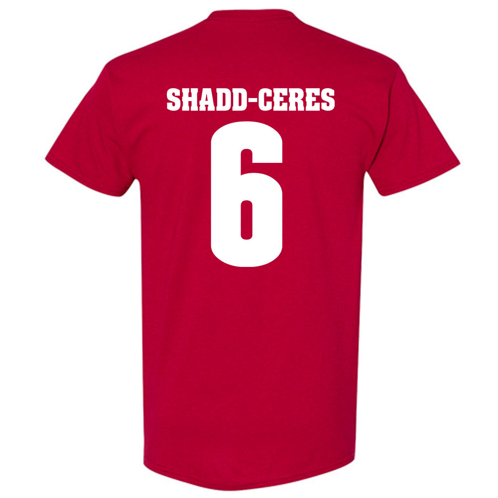 Wisconsin - NCAA Women's Volleyball : Trinity Shadd-Ceres - Sports Shersey T-Shirt-1