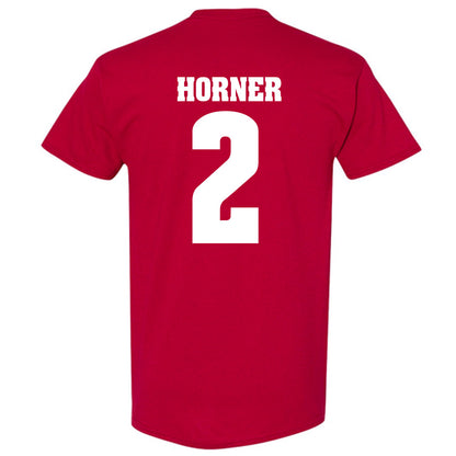Wisconsin - NCAA Women's Volleyball : Addison Horner - Sports Shersey T-Shirt-1