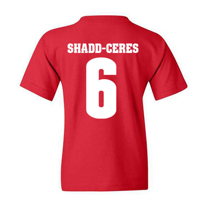 Wisconsin - NCAA Women's Volleyball : Trinity Shadd-Ceres - Sports Shersey Youth T-Shirt-1