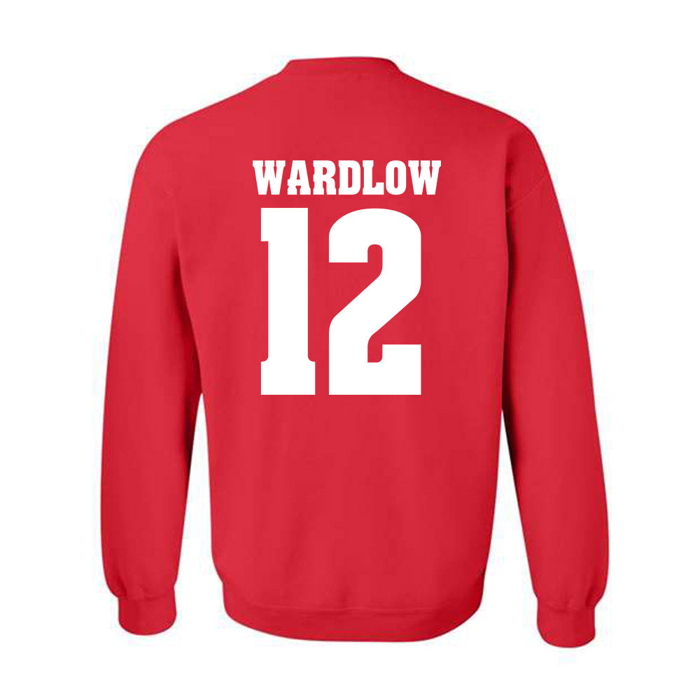 Wisconsin - NCAA Women's Volleyball : Natalie Wardlow - Sports Shersey Crewneck Sweatshirt-1