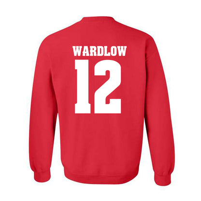 Wisconsin - NCAA Women's Volleyball : Natalie Wardlow - Sports Shersey Crewneck Sweatshirt-1