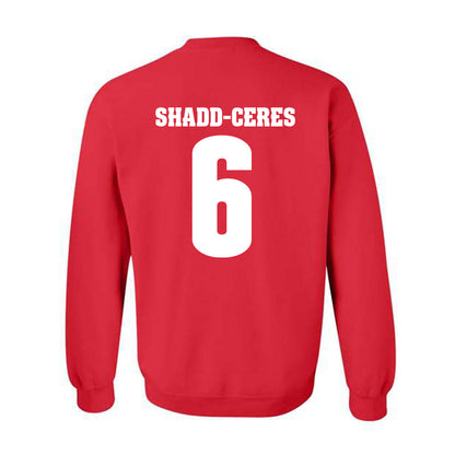 Wisconsin - NCAA Women's Volleyball : Trinity Shadd-Ceres - Sports Shersey Crewneck Sweatshirt-1