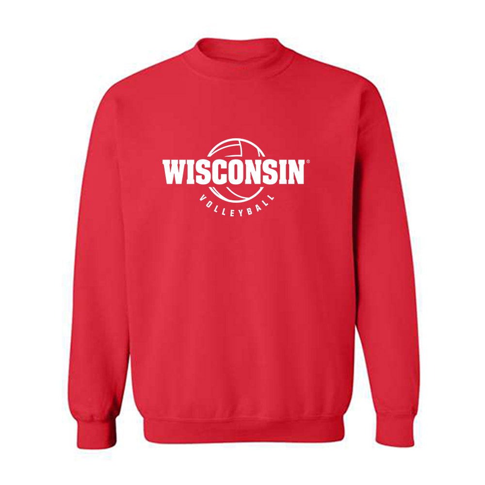Wisconsin - NCAA Women's Volleyball : Natalie Wardlow - Sports Shersey Crewneck Sweatshirt-0