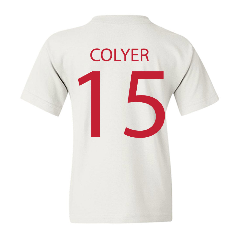 Wisconsin - NCAA Women's Volleyball : Mimi Colyer - Sports Shersey Youth T-Shirt-1