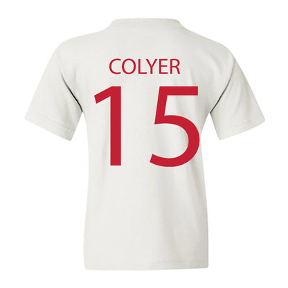 Wisconsin - NCAA Women's Volleyball : Mimi Colyer - Sports Shersey Youth T-Shirt-1