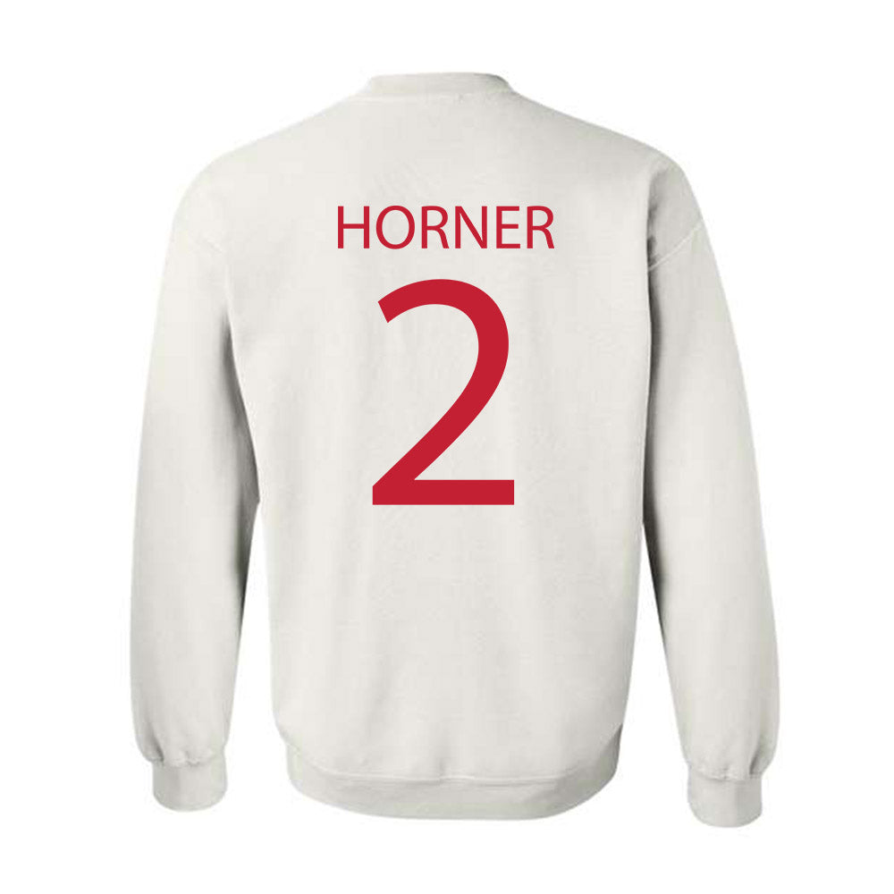 Wisconsin - NCAA Women's Volleyball : Addison Horner - Sports Shersey Crewneck Sweatshirt-1