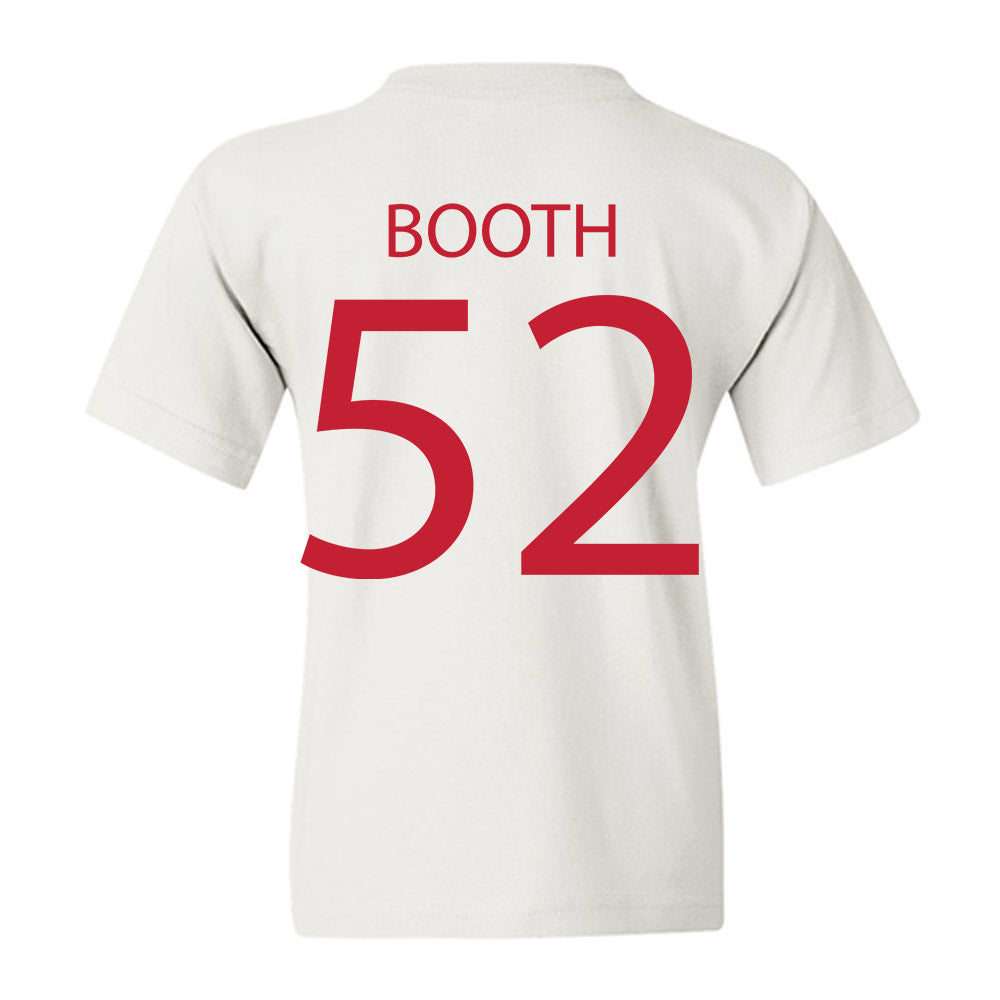 Wisconsin - NCAA Women's Volleyball : Carter Booth - Sports Shersey Youth T-Shirt-1