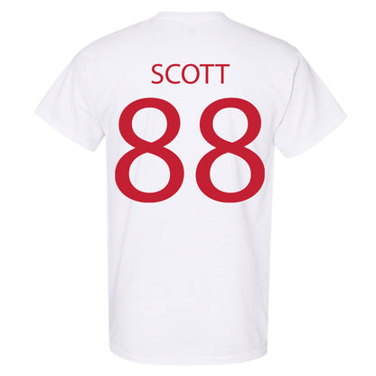 Wisconsin - NCAA Women's Volleyball : Kymora Scott - Sports Shersey T-Shirt-1