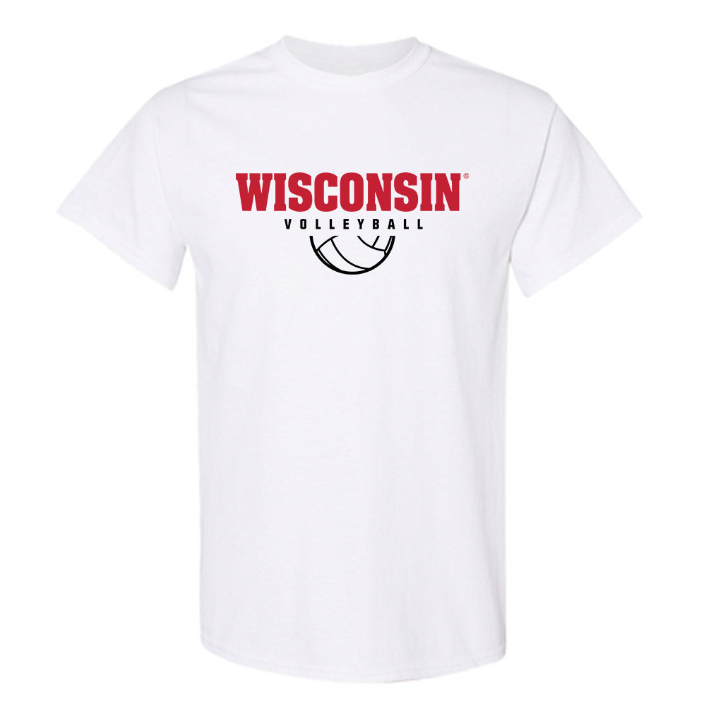 Wisconsin - NCAA Women's Volleyball : Charlie Fuerbringer - Sports Shersey T-Shirt-0