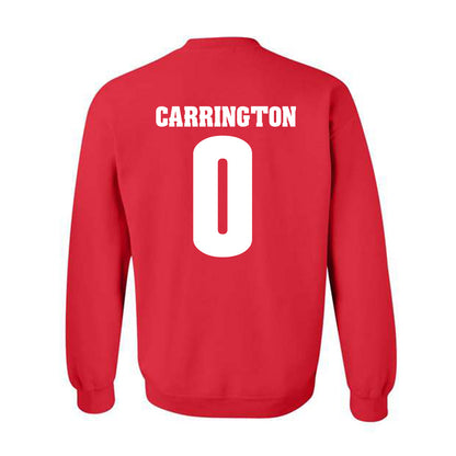 Wisconsin - NCAA Men's Basketball : Braeden Carrington - Sports Shersey Crewneck Sweatshirt-1