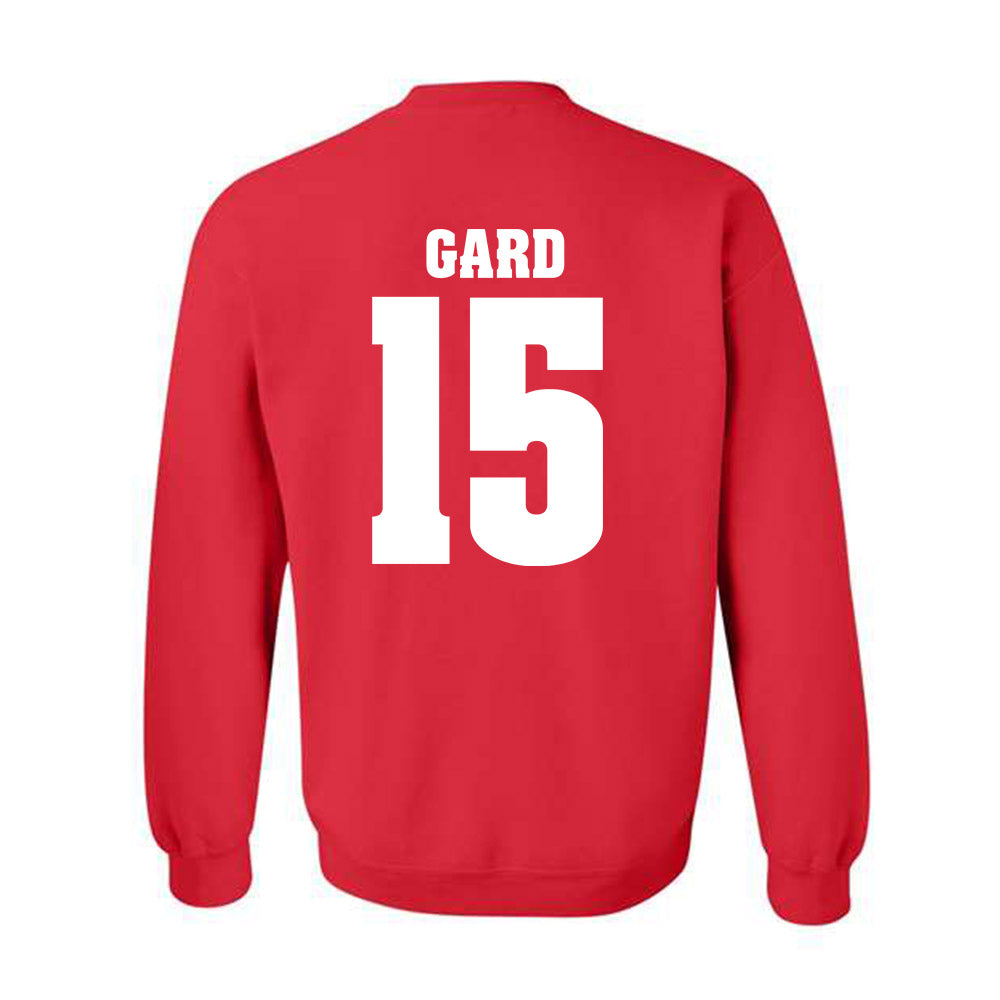 Wisconsin - NCAA Men's Basketball : Isaac Gard - Sports Shersey Crewneck Sweatshirt-1