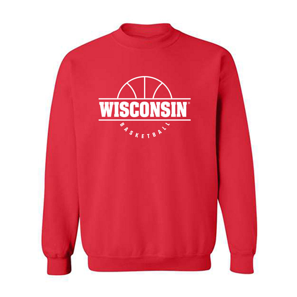 Wisconsin - NCAA Men's Basketball : Braeden Carrington - Sports Shersey Crewneck Sweatshirt-0