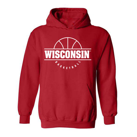 Wisconsin - NCAA Men's Basketball : Nolan Winter - Sports Shersey Hooded Sweatshirt-0