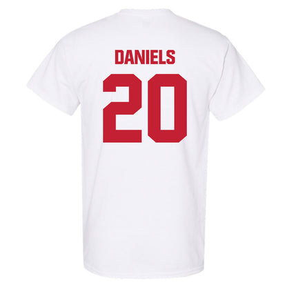 Wisconsin - NCAA Women's Basketball : Kyrah Daniels - Sports Shersey T-Shirt-1
