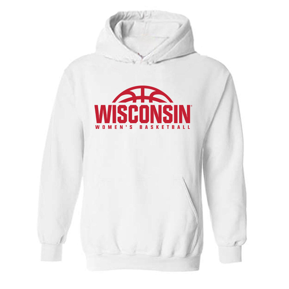 Wisconsin - NCAA Women's Basketball : Alie Bisballe - Sports Shersey Hooded Sweatshirt-0