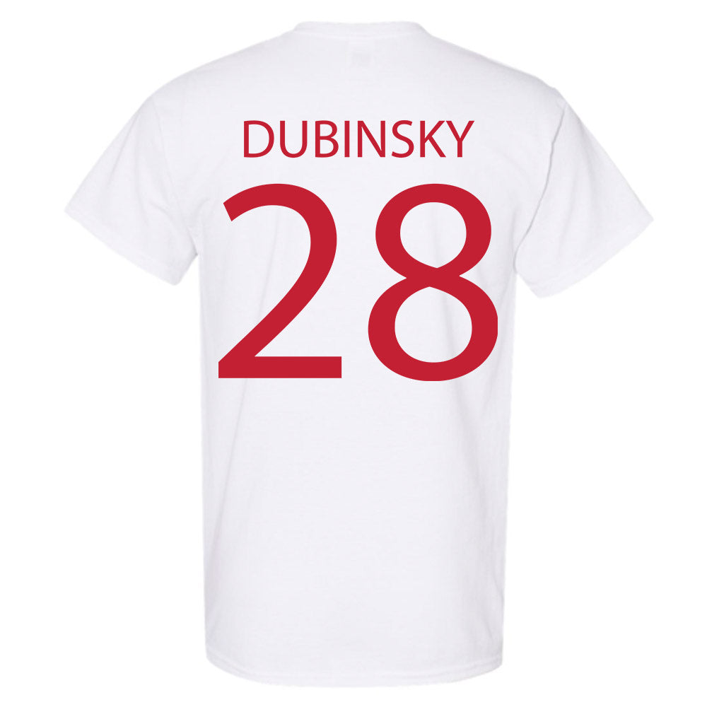 Wisconsin - NCAA Men's Ice Hockey : Aiden Dubinsky - Sports Shersey T-Shirt-1