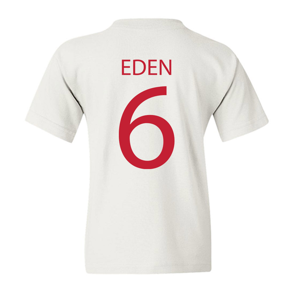 Wisconsin - NCAA Women's Ice Hockey : Lacey Eden - Sports Shersey Youth T-Shirt-1