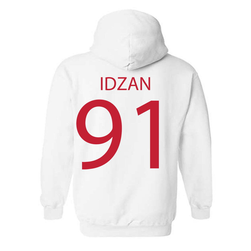 Wisconsin - NCAA Men's Ice Hockey : Bruno Idzan - Sports Shersey Hooded Sweatshirt-1