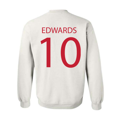 Wisconsin - NCAA Women's Ice Hockey : Laila Edwards - Sports Shersey Crewneck Sweatshirt-1