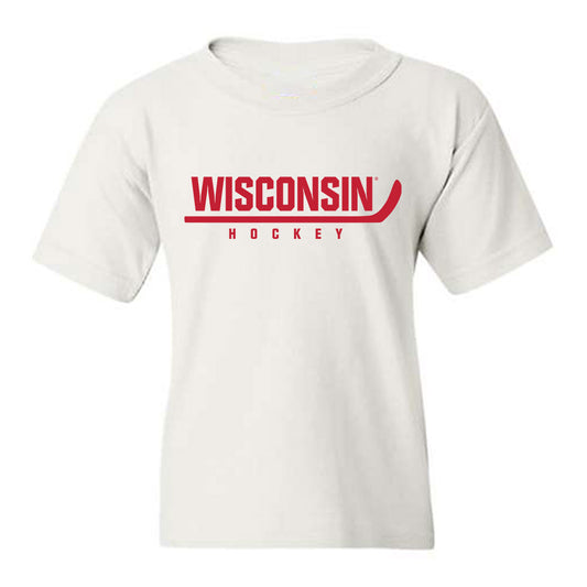 Wisconsin - NCAA Women's Ice Hockey : Marianne Picard - Sports Shersey Youth T-Shirt-0