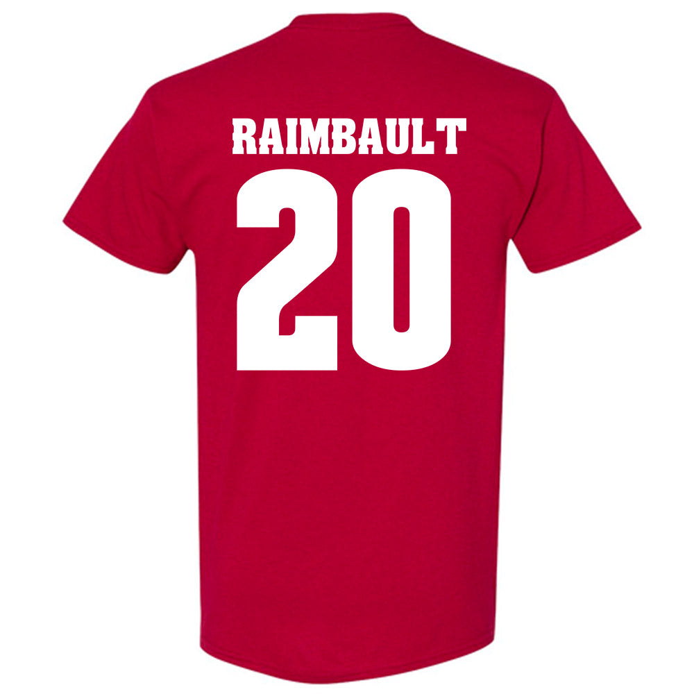 Wisconsin - NCAA Men's Soccer : Thomas Raimbault - Sports Shersey T-Shirt-1