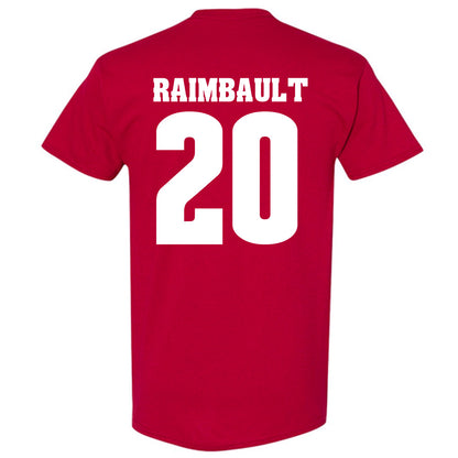 Wisconsin - NCAA Men's Soccer : Thomas Raimbault - Sports Shersey T-Shirt-1