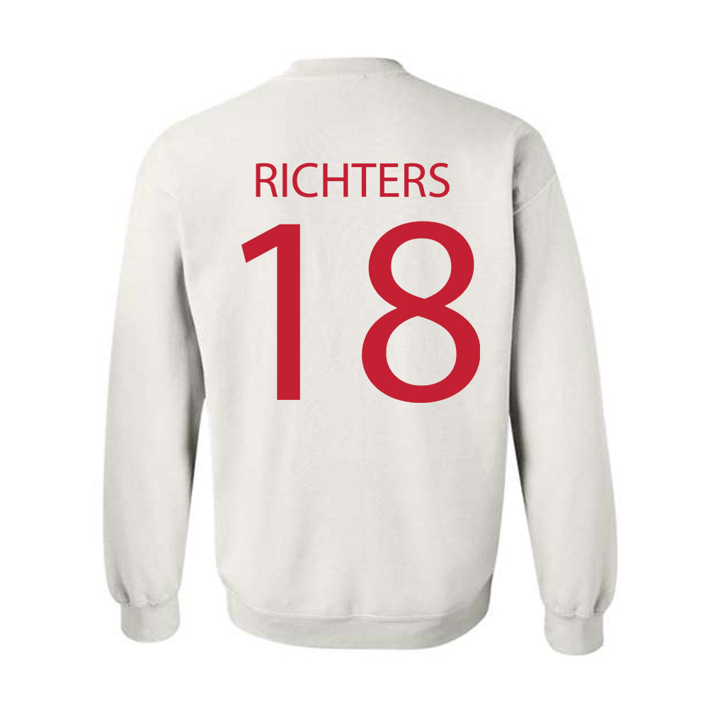Wisconsin - NCAA Women's Soccer : Maia Richters - Sports Shersey Crewneck Sweatshirt-1