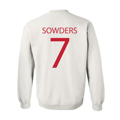 Wisconsin - NCAA Women's Soccer : Mia Sowders - Sports Shersey Crewneck Sweatshirt-1