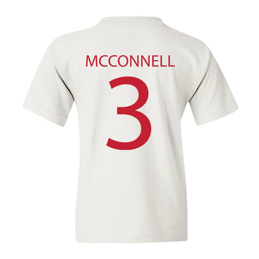 Wisconsin - NCAA Women's Soccer : Aidan McConnell - Sports Shersey Youth T-Shirt-1