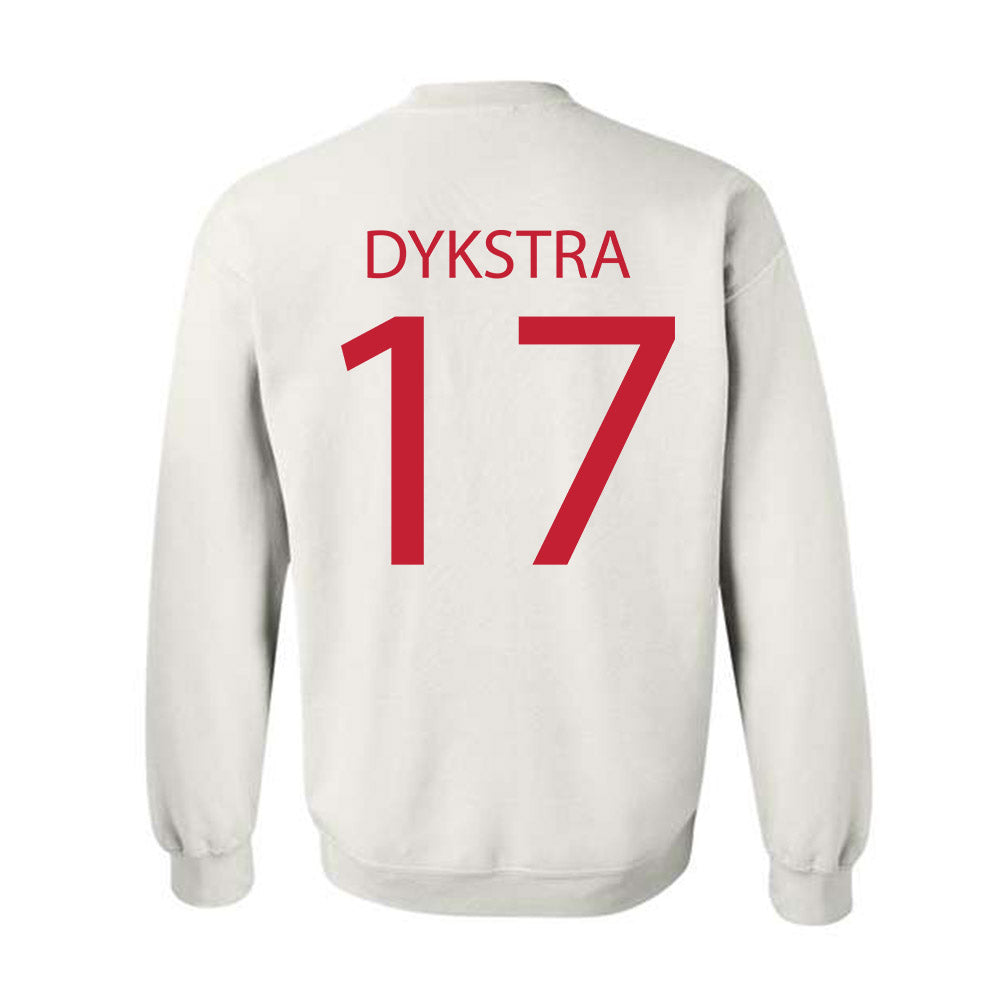 Wisconsin - NCAA Women's Soccer : Grace Dykstra - Sports Shersey Crewneck Sweatshirt-1