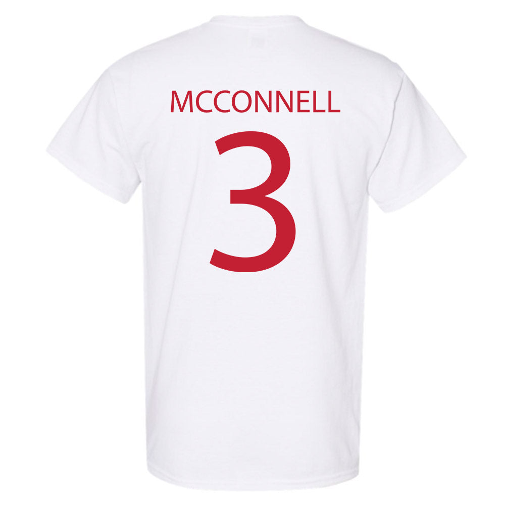 Wisconsin - NCAA Women's Soccer : Aidan McConnell - Sports Shersey T-Shirt-1