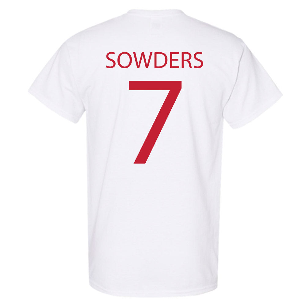 Wisconsin - NCAA Women's Soccer : Mia Sowders - Sports Shersey T-Shirt-1