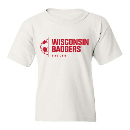Wisconsin - NCAA Women's Soccer : Sascha Beasley - Sports Shersey Youth T-Shirt-0