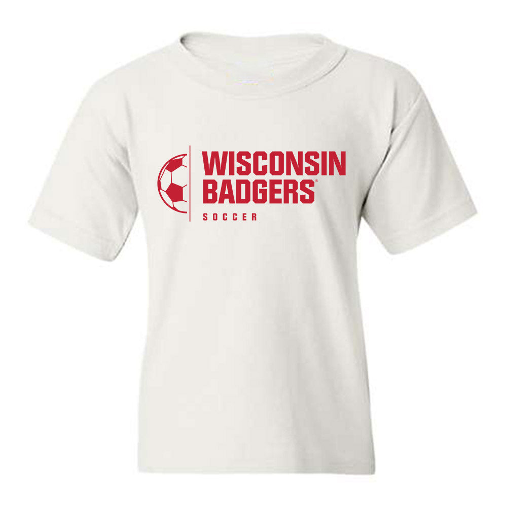 Wisconsin - NCAA Women's Soccer : Liv Curry - Sports Shersey Youth T-Shirt-0