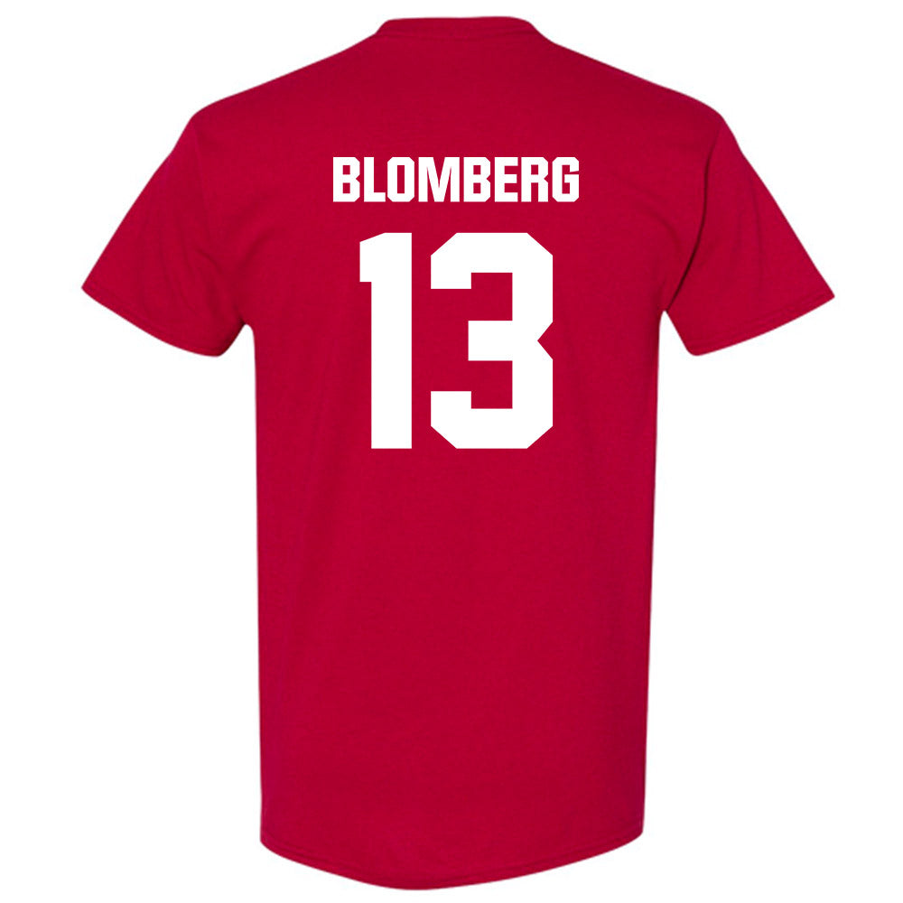 Wisconsin - NCAA Softball : Addison Blomberg - Sports Shersey T-Shirt-1