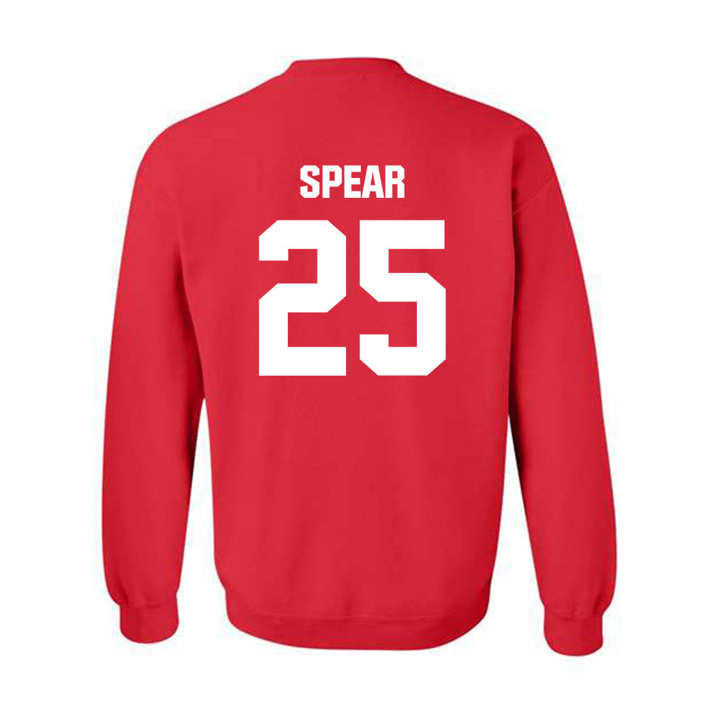 Wisconsin - NCAA Softball : Sydney Spear - Sports Shersey Crewneck Sweatshirt-1