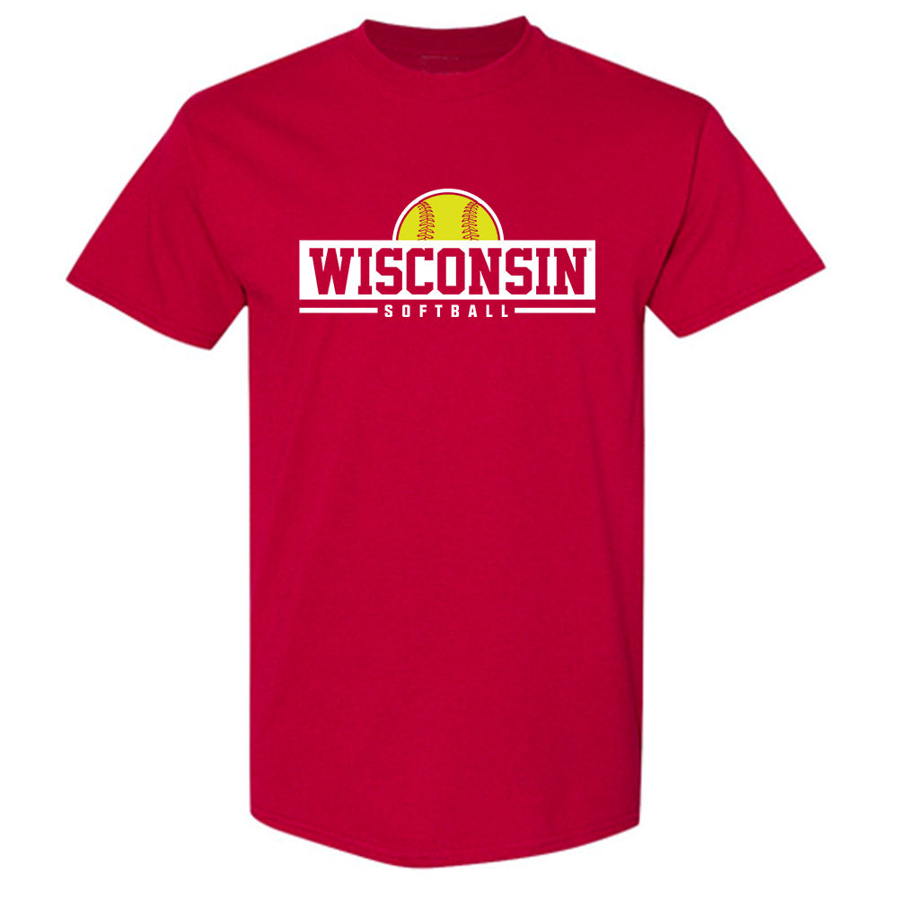 Wisconsin - NCAA Softball : Alivia Bark - Sports Shersey T-Shirt-0