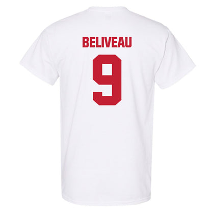 Wisconsin - NCAA Softball : Mattie Beliveau - Sports Shersey T-Shirt-1