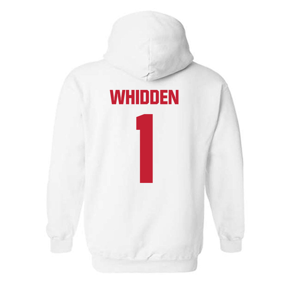 Wisconsin - NCAA Softball : Kaylie Whidden - Sports Shersey Hooded Sweatshirt-1