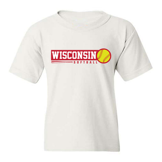 Wisconsin - NCAA Softball : Sydney Vitangcol - Sports Shersey Youth T-Shirt-0