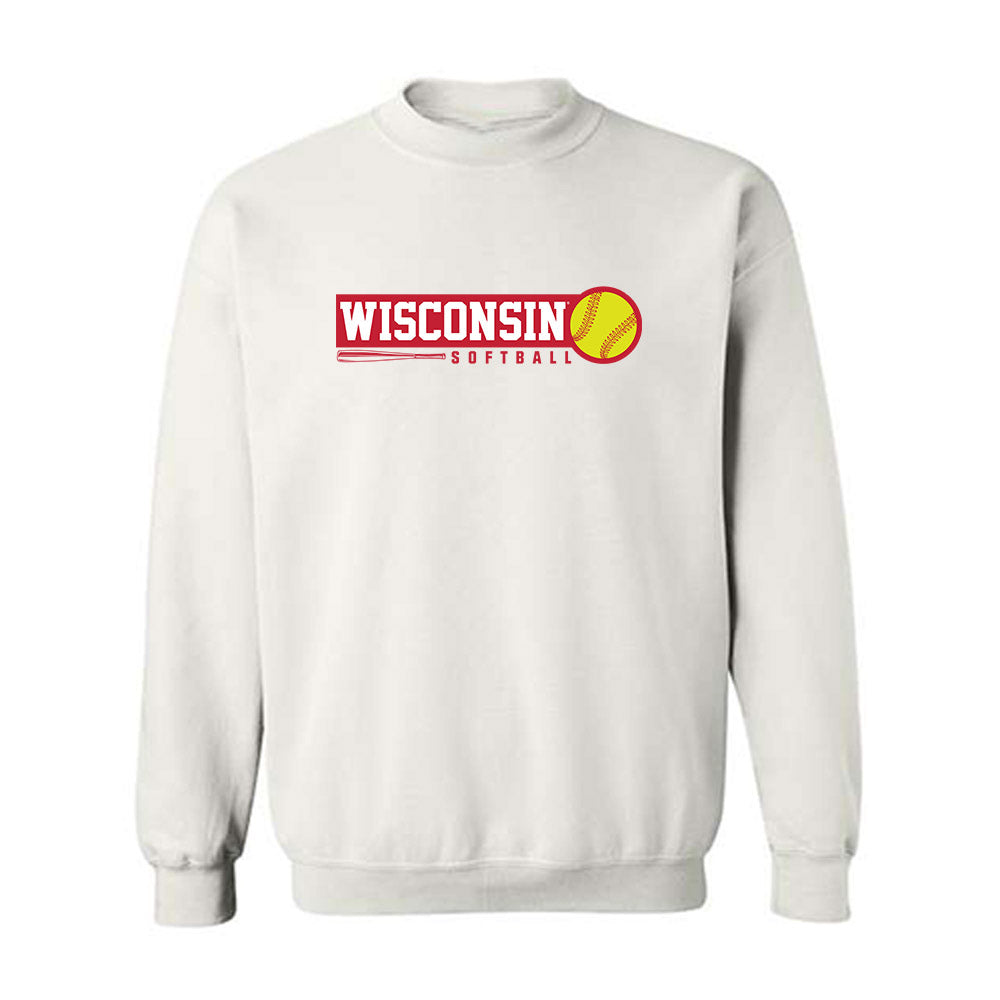Wisconsin - NCAA Softball : Emma King - Sports Shersey Crewneck Sweatshirt-0