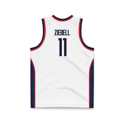 UConn - NCAA Women's Basketball : Allie Ziebell - NCAA® March Madness® National Champions Basketball Jersey-1