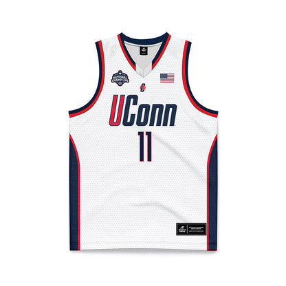 UConn - NCAA Women's Basketball : Allie Ziebell - NCAA® March Madness® National Champions Basketball Jersey-0