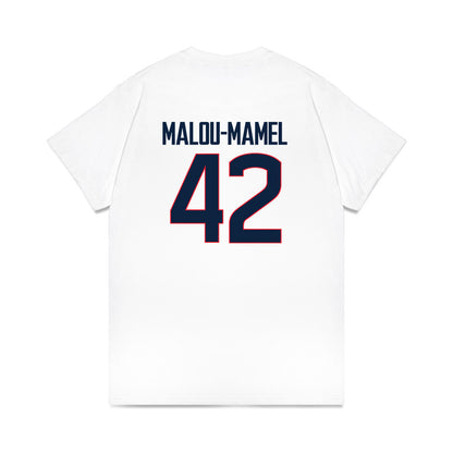 UConn - NCAA Women's Basketball : Gandy Malou-Mamel - NCAA® March Madness® National Champions Premium T-Shirt-1
