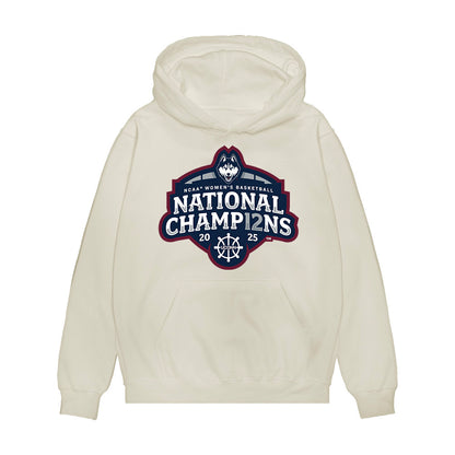 UConn - NCAA Women's Basketball : Sarah Strong - NCAA® March Madness® National Champions Premium Hooded Sweatshirt-0
