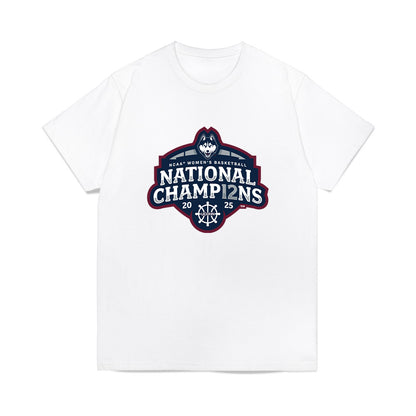UConn - NCAA Women's Basketball : Gandy Malou-Mamel - NCAA® March Madness® National Champions Premium T-Shirt-0