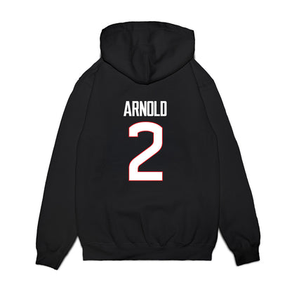 UConn - NCAA Women's Basketball : KK Arnold - NCAA® March Madness® National Champions Premium Hooded Sweatshirt-1